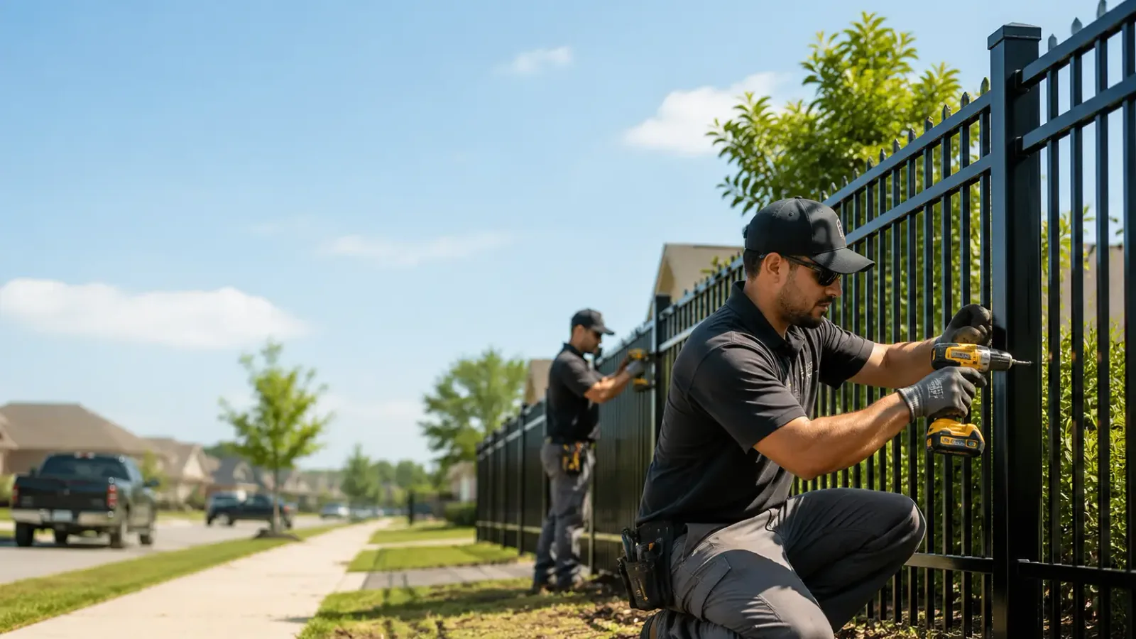 Metal Fence Installation in Brooksville, FL